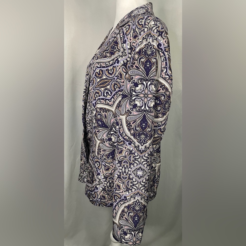Chicos women’s Paisley Patterned Blazer‎ - Picture 5 of 6